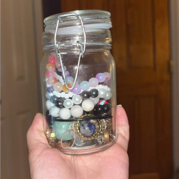 Mystery crystal Jewelry jar - Picture 1 of 4